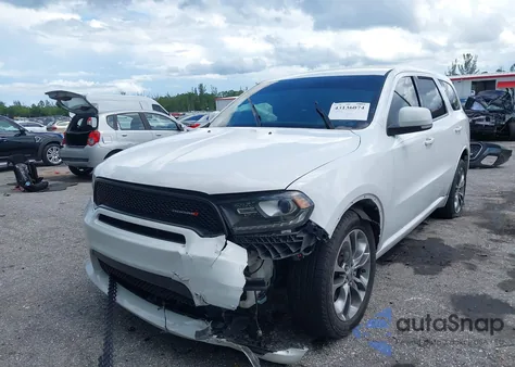 2019 Dodge Durango Gt Plus Rwd from USA, damaged, VIN 1C4RDHDG4KC675918